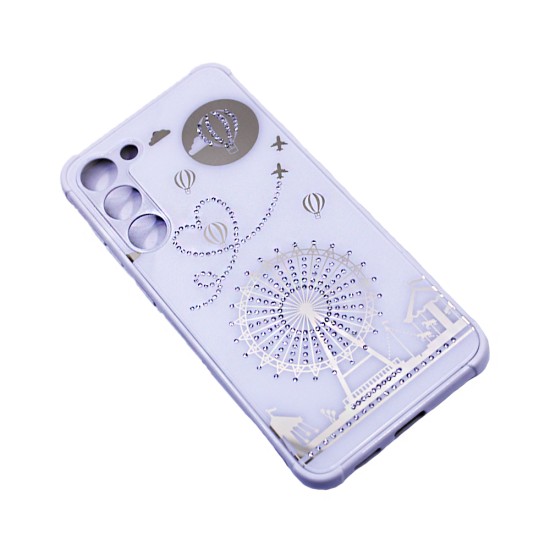 Designer Hard Case for Samsung Galaxy S23 Plus White